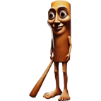Tung Tung Tung Tung Sahur - Alarm Spirit character illustration